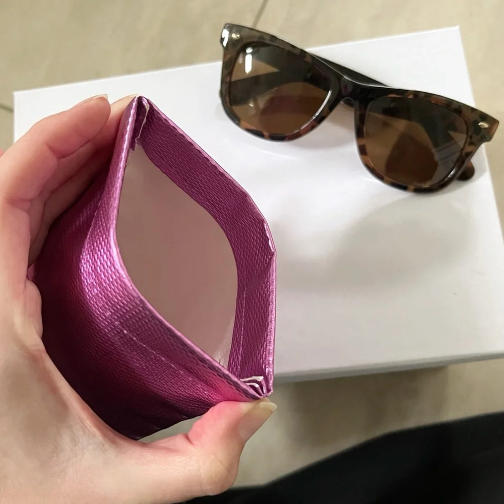 2 Pairs - Betsey Johnson Wayfarer Style Sunglasses |GUC | Pink/Black, Brown